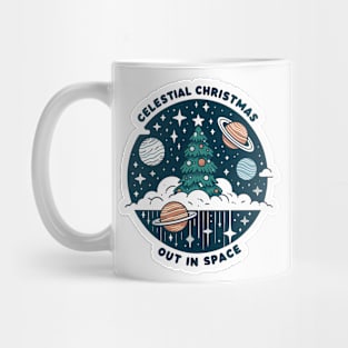 Celestial Christmas: Out in Space Mug